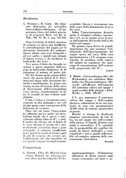 Rivista di patologia e clinica della tubercolosi organo ufficiale della Società italiana fascista di studi scientifici sulla tubercolosi