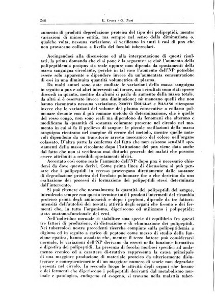 Rivista di patologia e clinica della tubercolosi organo ufficiale della Società italiana fascista di studi scientifici sulla tubercolosi