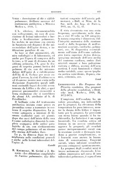 Rivista di patologia e clinica della tubercolosi organo ufficiale della Società italiana fascista di studi scientifici sulla tubercolosi