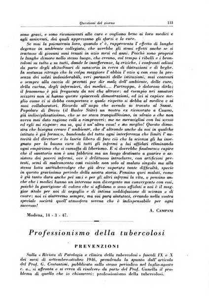 Rivista di patologia e clinica della tubercolosi organo ufficiale della Società italiana fascista di studi scientifici sulla tubercolosi