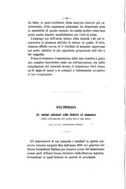 Le stazioni sperimentali agrarie italiane organo delle stazioni agrarie e dei laboratori di chimica agraria del Regno