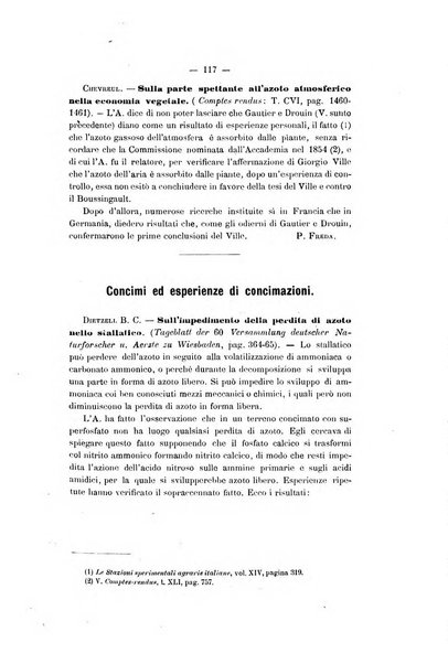 Le stazioni sperimentali agrarie italiane organo delle stazioni agrarie e dei laboratori di chimica agraria del Regno