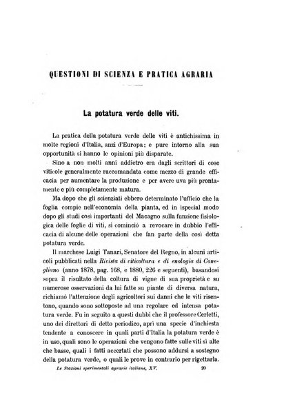 Le stazioni sperimentali agrarie italiane organo delle stazioni agrarie e dei laboratori di chimica agraria del Regno