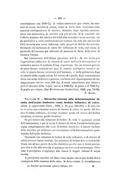 Le stazioni sperimentali agrarie italiane organo delle stazioni agrarie e dei laboratori di chimica agraria del Regno