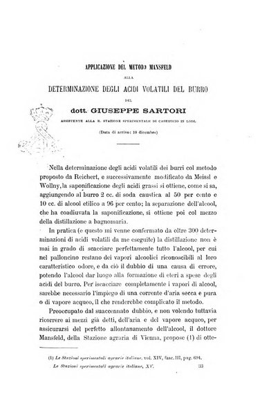 Le stazioni sperimentali agrarie italiane organo delle stazioni agrarie e dei laboratori di chimica agraria del Regno