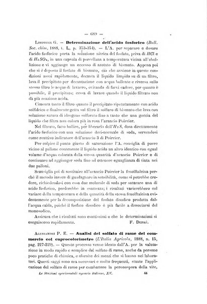 Le stazioni sperimentali agrarie italiane organo delle stazioni agrarie e dei laboratori di chimica agraria del Regno