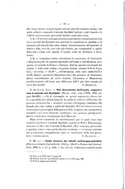 Le stazioni sperimentali agrarie italiane organo delle stazioni agrarie e dei laboratori di chimica agraria del Regno