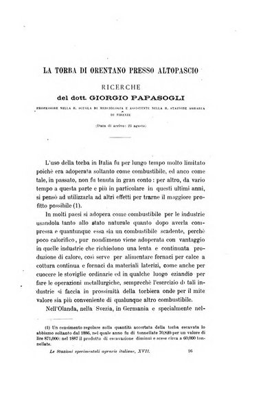 Le stazioni sperimentali agrarie italiane organo delle stazioni agrarie e dei laboratori di chimica agraria del Regno