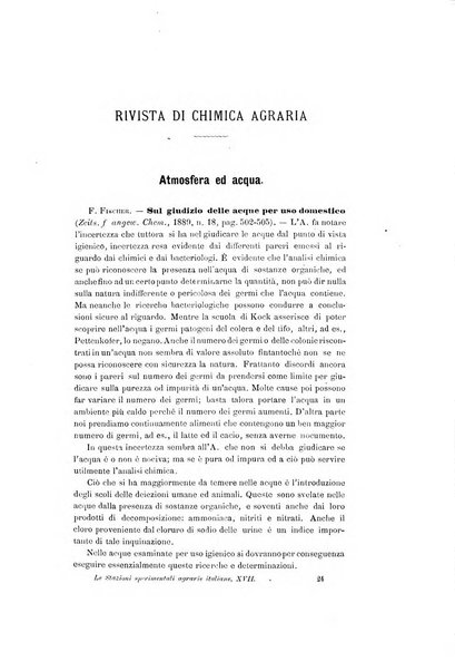 Le stazioni sperimentali agrarie italiane organo delle stazioni agrarie e dei laboratori di chimica agraria del Regno