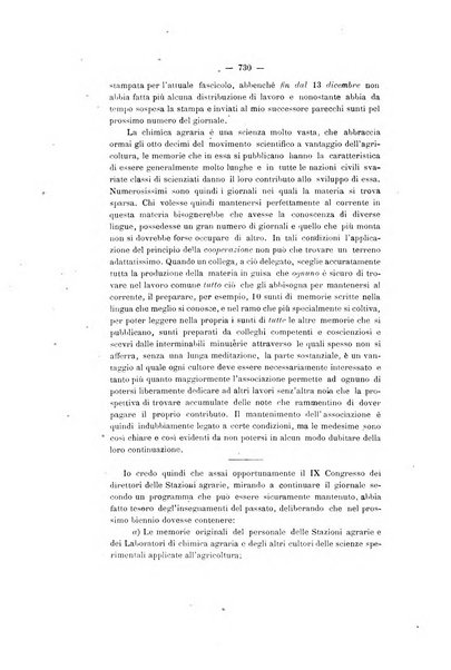 Le stazioni sperimentali agrarie italiane organo delle stazioni agrarie e dei laboratori di chimica agraria del Regno