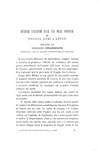 Le stazioni sperimentali agrarie italiane organo delle stazioni agrarie e dei laboratori di chimica agraria del Regno