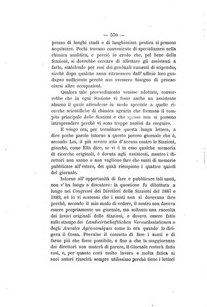 Le stazioni sperimentali agrarie italiane organo delle stazioni agrarie e dei laboratori di chimica agraria del Regno