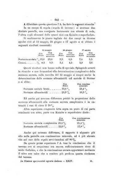 Le stazioni sperimentali agrarie italiane organo delle stazioni agrarie e dei laboratori di chimica agraria del Regno