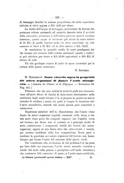 Le stazioni sperimentali agrarie italiane organo delle stazioni agrarie e dei laboratori di chimica agraria del Regno