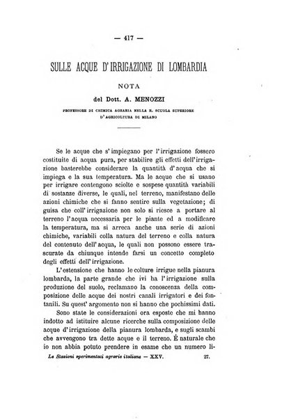 Le stazioni sperimentali agrarie italiane organo delle stazioni agrarie e dei laboratori di chimica agraria del Regno