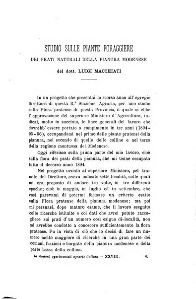 Le stazioni sperimentali agrarie italiane organo delle stazioni agrarie e dei laboratori di chimica agraria del Regno