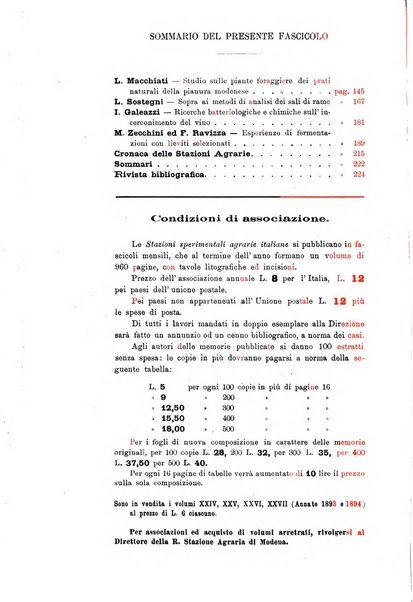 Le stazioni sperimentali agrarie italiane organo delle stazioni agrarie e dei laboratori di chimica agraria del Regno