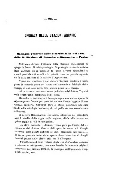 Le stazioni sperimentali agrarie italiane organo delle stazioni agrarie e dei laboratori di chimica agraria del Regno