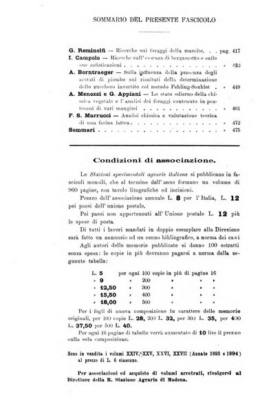 Le stazioni sperimentali agrarie italiane organo delle stazioni agrarie e dei laboratori di chimica agraria del Regno