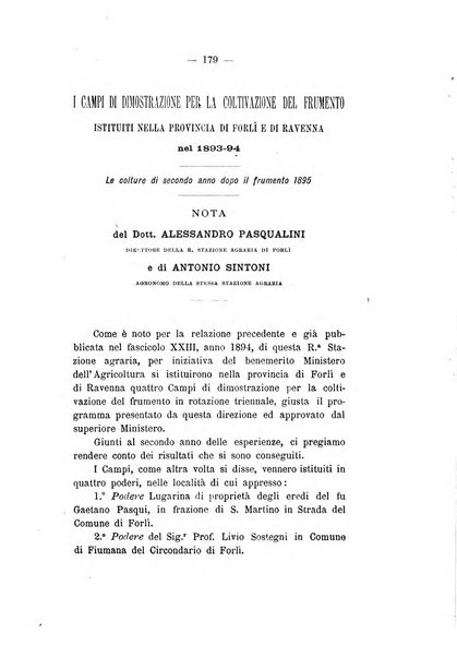 Le stazioni sperimentali agrarie italiane organo delle stazioni agrarie e dei laboratori di chimica agraria del Regno