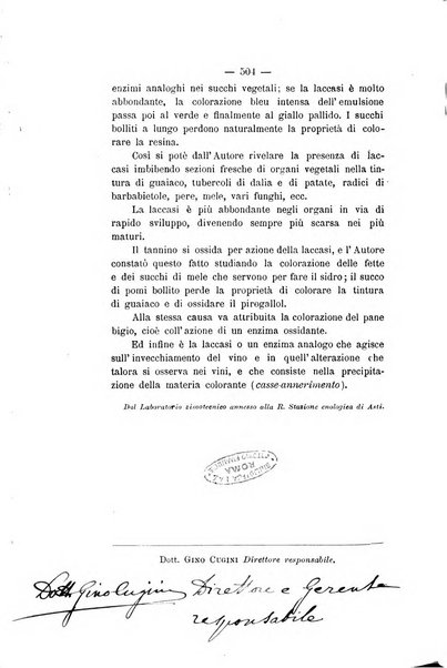 Le stazioni sperimentali agrarie italiane organo delle stazioni agrarie e dei laboratori di chimica agraria del Regno