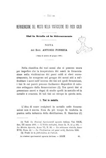 Le stazioni sperimentali agrarie italiane organo delle stazioni agrarie e dei laboratori di chimica agraria del Regno