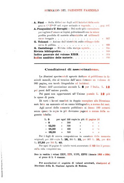 Le stazioni sperimentali agrarie italiane organo delle stazioni agrarie e dei laboratori di chimica agraria del Regno