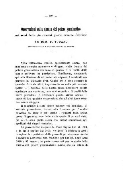 Le stazioni sperimentali agrarie italiane organo delle stazioni agrarie e dei laboratori di chimica agraria del Regno