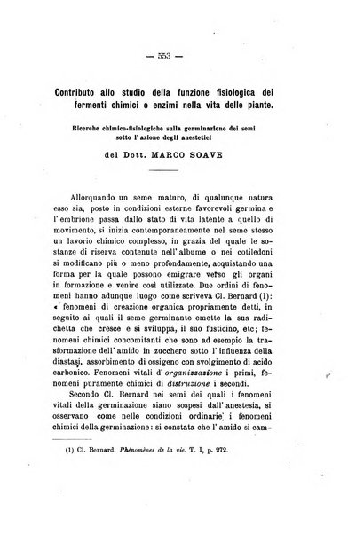 Le stazioni sperimentali agrarie italiane organo delle stazioni agrarie e dei laboratori di chimica agraria del Regno