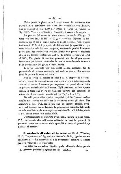 Le stazioni sperimentali agrarie italiane organo delle stazioni agrarie e dei laboratori di chimica agraria del Regno