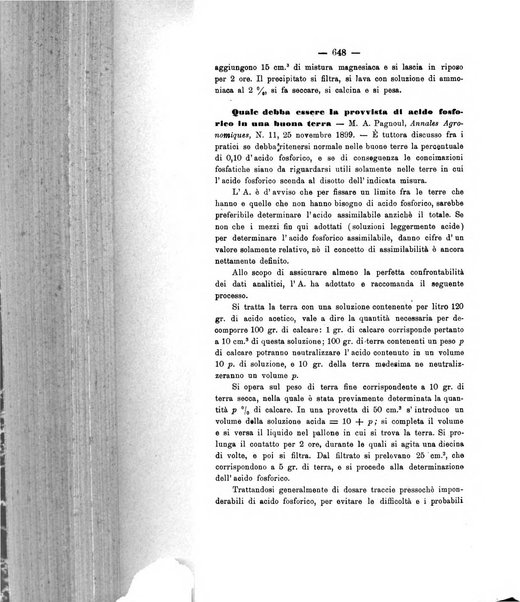 Le stazioni sperimentali agrarie italiane organo delle stazioni agrarie e dei laboratori di chimica agraria del Regno