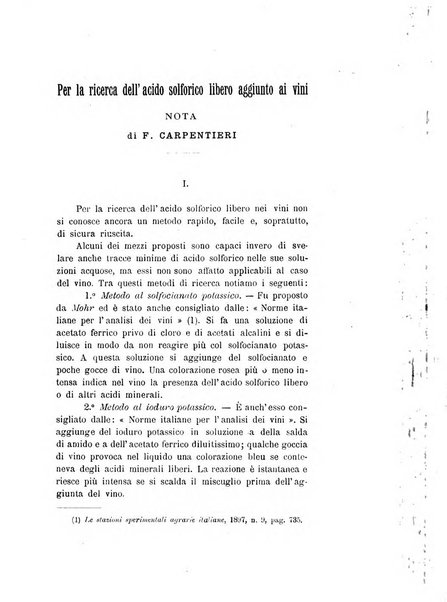 Le stazioni sperimentali agrarie italiane organo delle stazioni agrarie e dei laboratori di chimica agraria del Regno