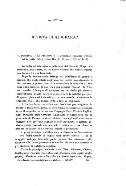 Le stazioni sperimentali agrarie italiane organo delle stazioni agrarie e dei laboratori di chimica agraria del Regno