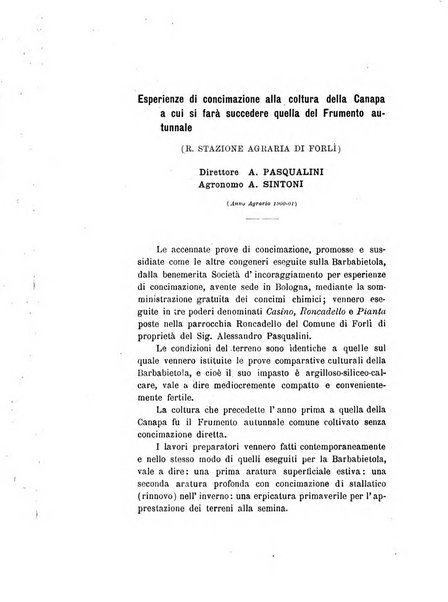 Le stazioni sperimentali agrarie italiane organo delle stazioni agrarie e dei laboratori di chimica agraria del Regno