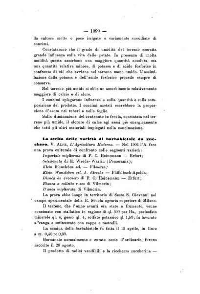 Le stazioni sperimentali agrarie italiane organo delle stazioni agrarie e dei laboratori di chimica agraria del Regno