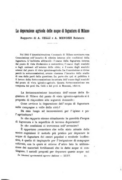 Le stazioni sperimentali agrarie italiane organo delle stazioni agrarie e dei laboratori di chimica agraria del Regno