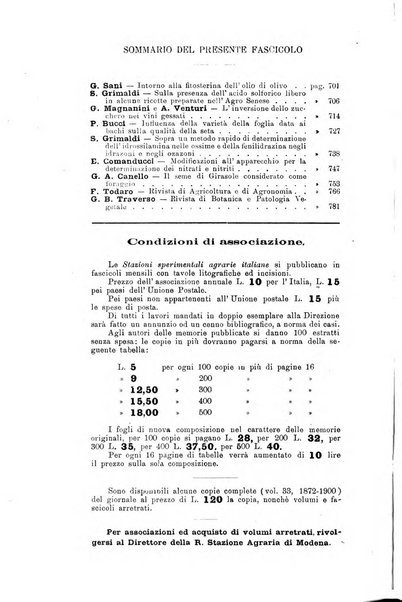 Le stazioni sperimentali agrarie italiane organo delle stazioni agrarie e dei laboratori di chimica agraria del Regno