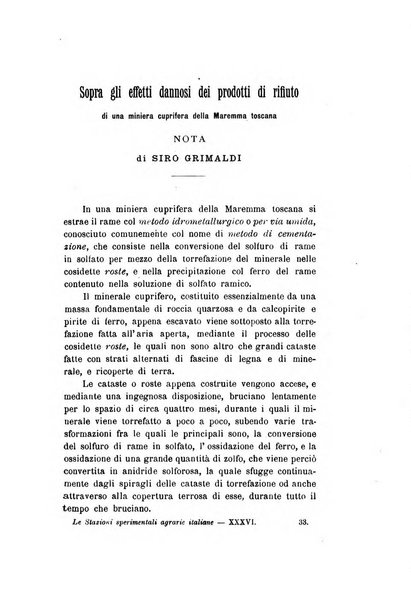 Le stazioni sperimentali agrarie italiane organo delle stazioni agrarie e dei laboratori di chimica agraria del Regno