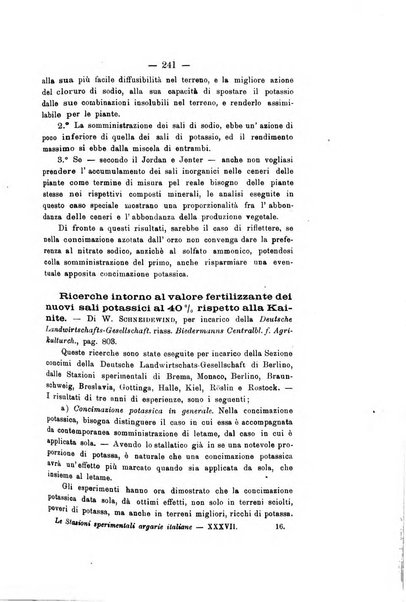 Le stazioni sperimentali agrarie italiane organo delle stazioni agrarie e dei laboratori di chimica agraria del Regno