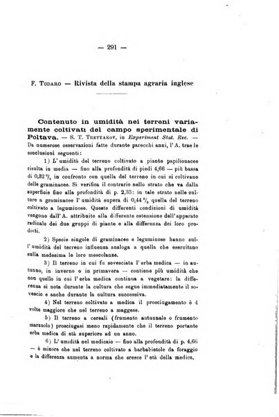 Le stazioni sperimentali agrarie italiane organo delle stazioni agrarie e dei laboratori di chimica agraria del Regno