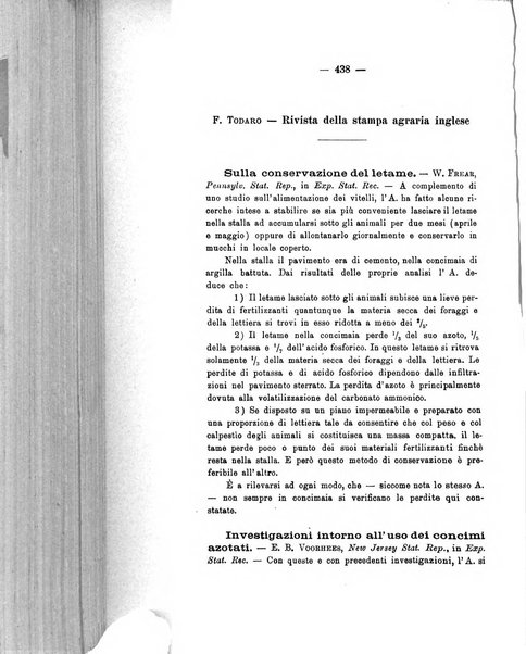 Le stazioni sperimentali agrarie italiane organo delle stazioni agrarie e dei laboratori di chimica agraria del Regno