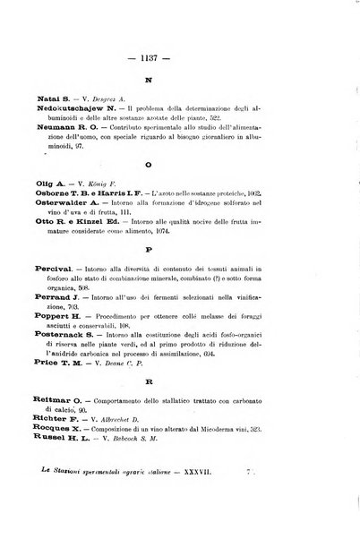 Le stazioni sperimentali agrarie italiane organo delle stazioni agrarie e dei laboratori di chimica agraria del Regno