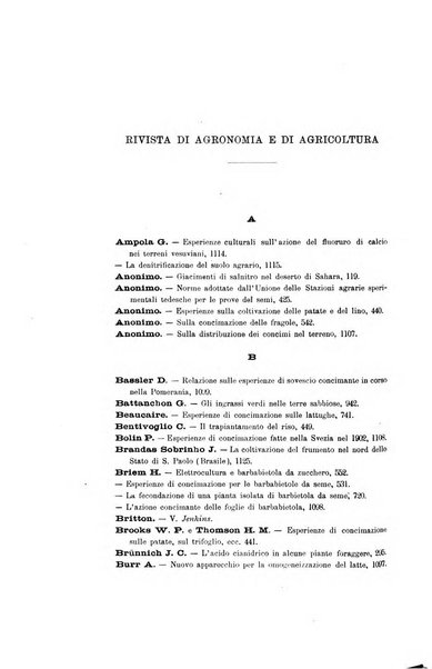 Le stazioni sperimentali agrarie italiane organo delle stazioni agrarie e dei laboratori di chimica agraria del Regno