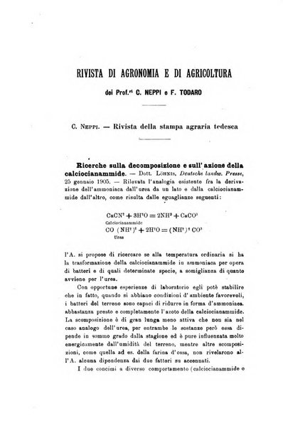 Le stazioni sperimentali agrarie italiane organo delle stazioni agrarie e dei laboratori di chimica agraria del Regno