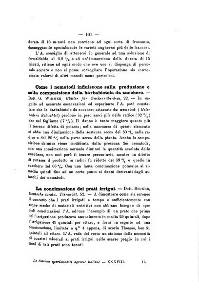 Le stazioni sperimentali agrarie italiane organo delle stazioni agrarie e dei laboratori di chimica agraria del Regno