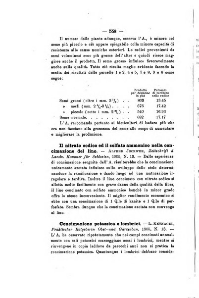 Le stazioni sperimentali agrarie italiane organo delle stazioni agrarie e dei laboratori di chimica agraria del Regno