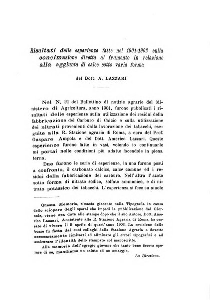 Le stazioni sperimentali agrarie italiane organo delle stazioni agrarie e dei laboratori di chimica agraria del Regno