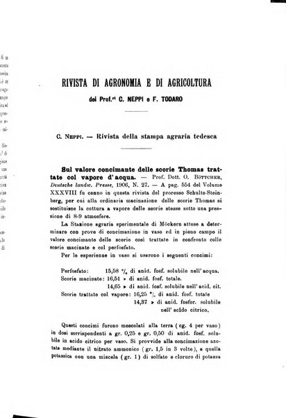 Le stazioni sperimentali agrarie italiane organo delle stazioni agrarie e dei laboratori di chimica agraria del Regno