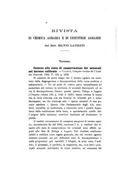 Le stazioni sperimentali agrarie italiane organo delle stazioni agrarie e dei laboratori di chimica agraria del Regno