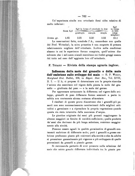 Le stazioni sperimentali agrarie italiane organo delle stazioni agrarie e dei laboratori di chimica agraria del Regno